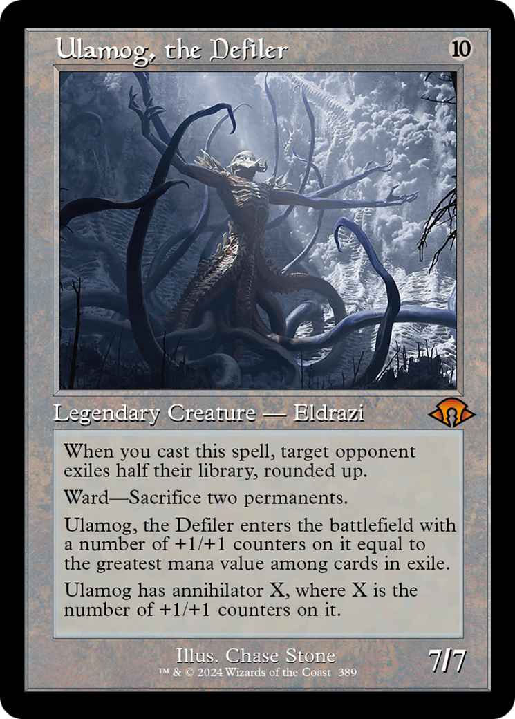 Ulamog, the Defiler (MH3-389) [Modern Horizons 3] Foil