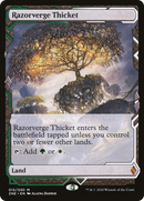 Razorverge Thicket (ZNE-015) [Zendikar Rising Expeditions] Foil