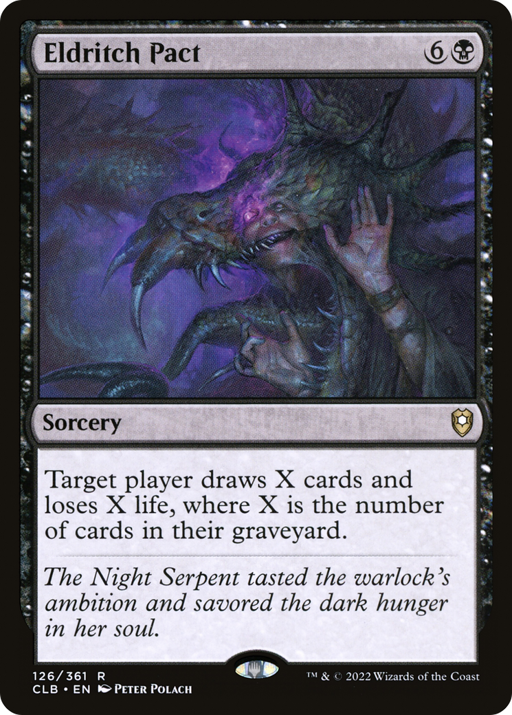 Eldritch Pact (CLB-126) [Commander Legends: Battle for Baldur's Gate]