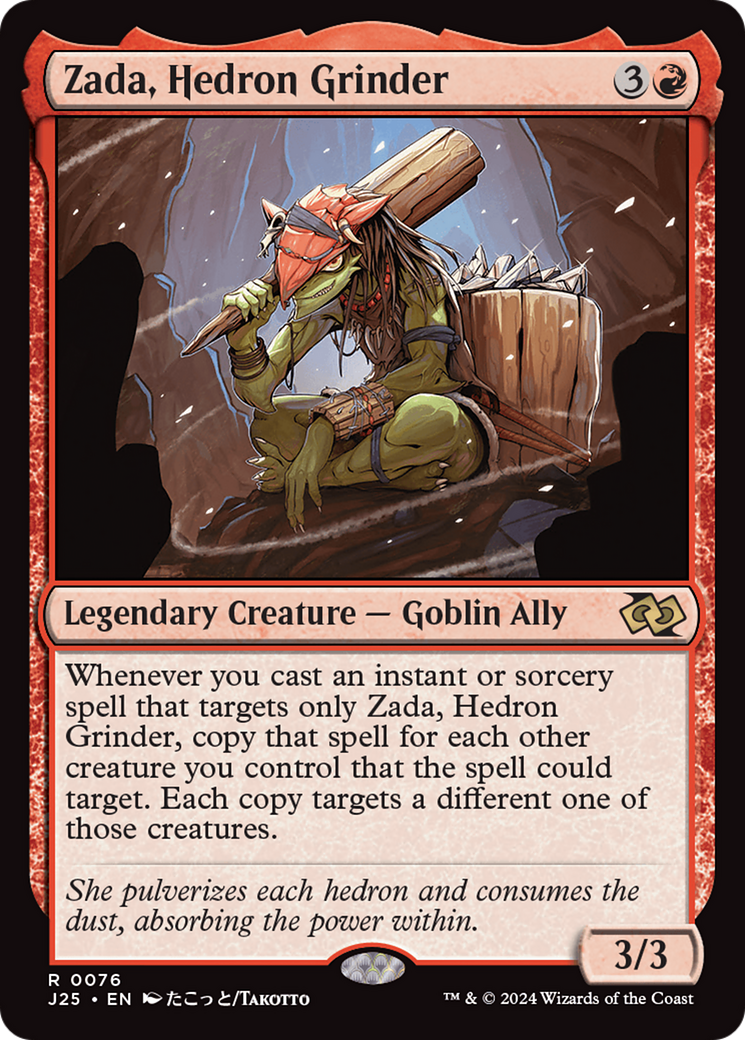 Zada, Hedron Grinder (J25-076) [Foundations Jumpstart]