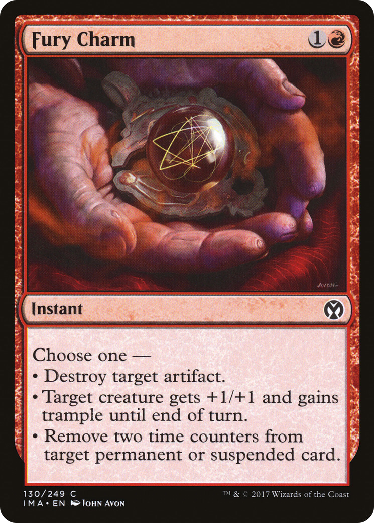 Fury Charm (IMA-130) [Iconic Masters]