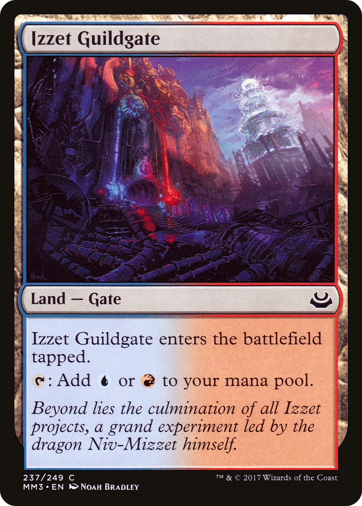 Izzet Guildgate (MM3-237) [Modern Masters 2017]