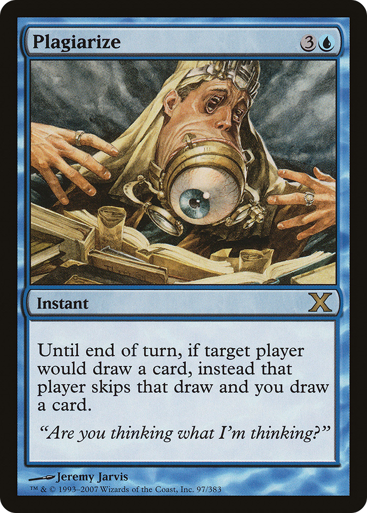 Plagiarize (10E-097) [Tenth Edition] Foil