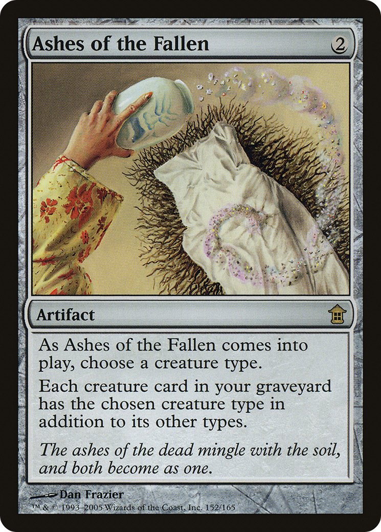 Ashes of the Fallen (SOK-152) [Saviors of Kamigawa]