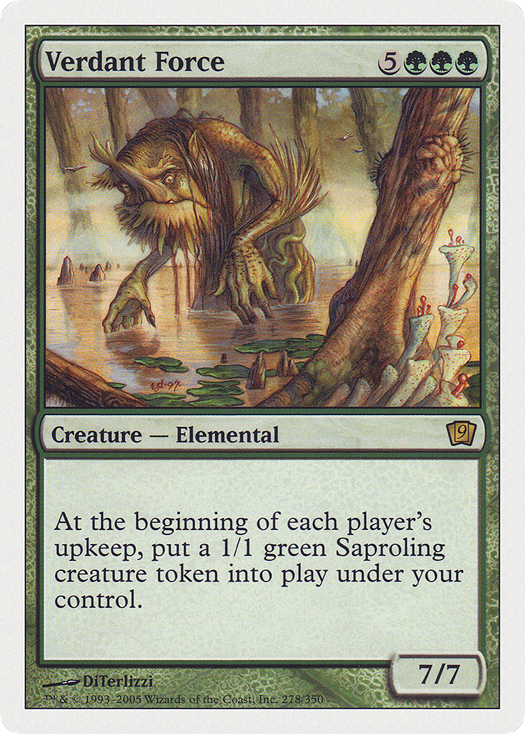 Verdant Force [Ninth Edition] Foil