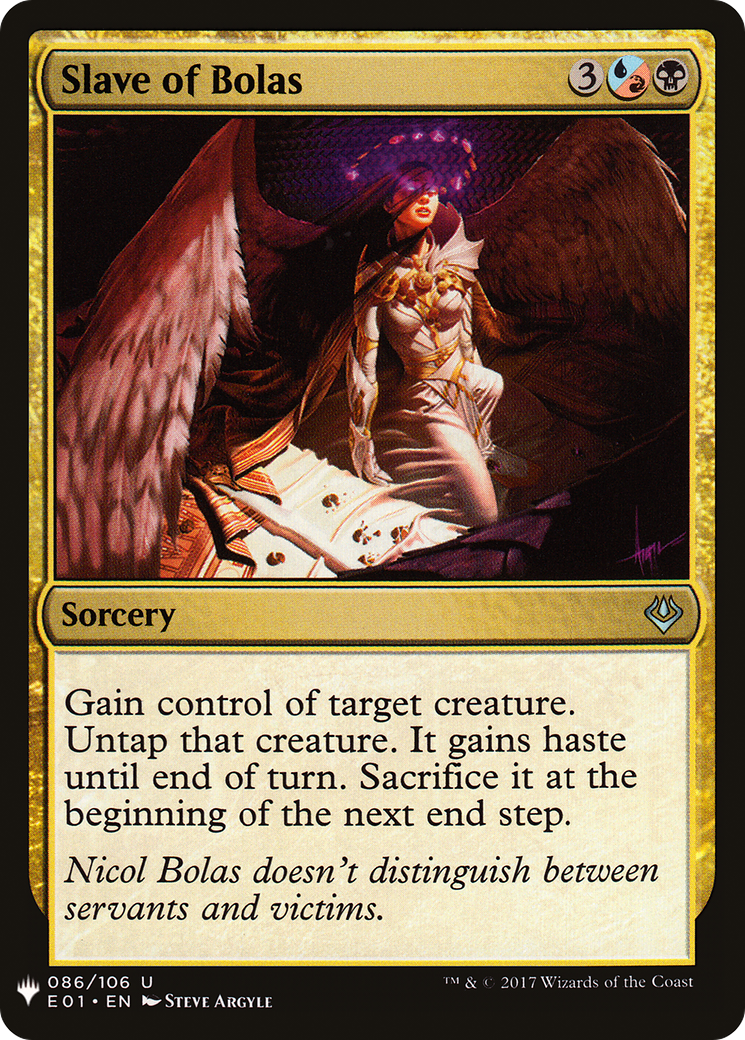 Slave of Bolas (LIST-E01-86) [The List]