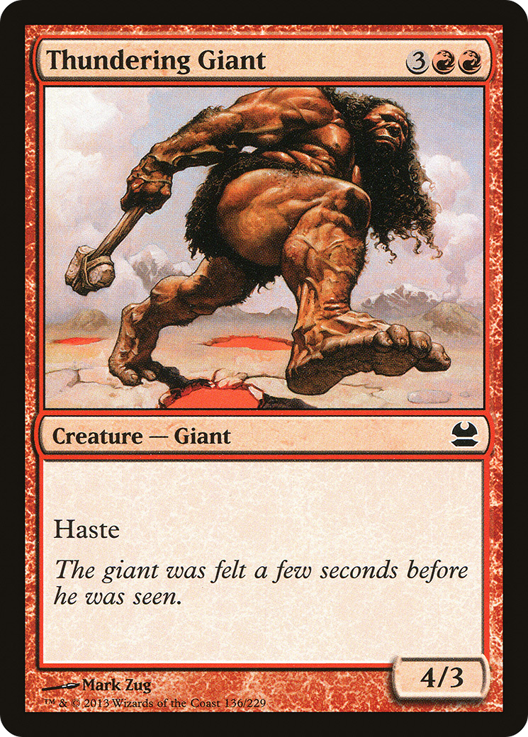 Thundering Giant (MMA-136) [Modern Masters]