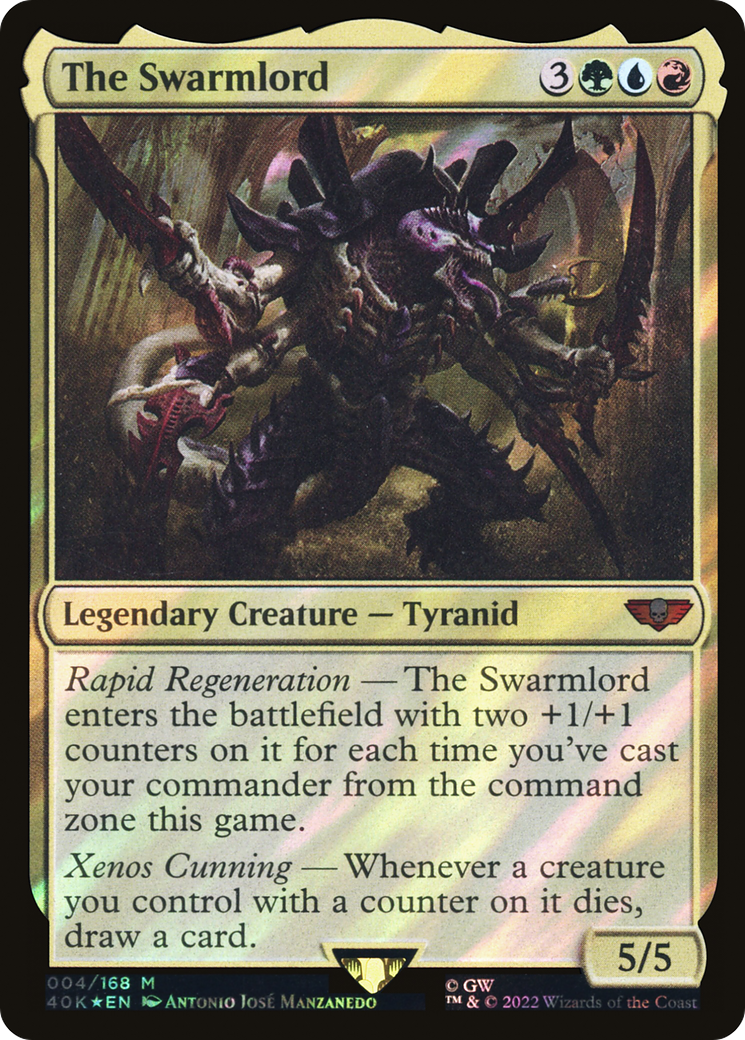The Swarmlord (40K-004) [Warhammer 40,000 Commander] Foil