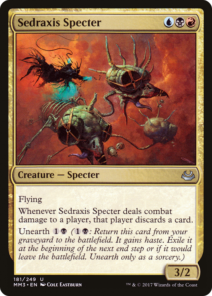 Sedraxis Specter (MM3-181) [Modern Masters 2017] Foil