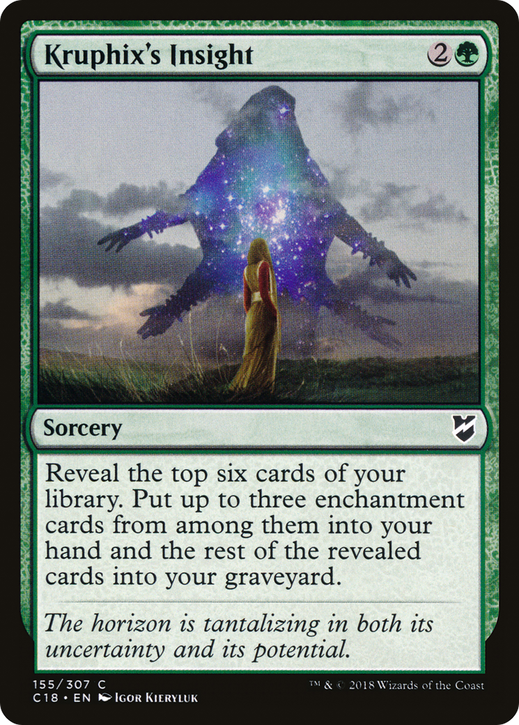 Kruphix's Insight (C18-155) [Commander 2018]