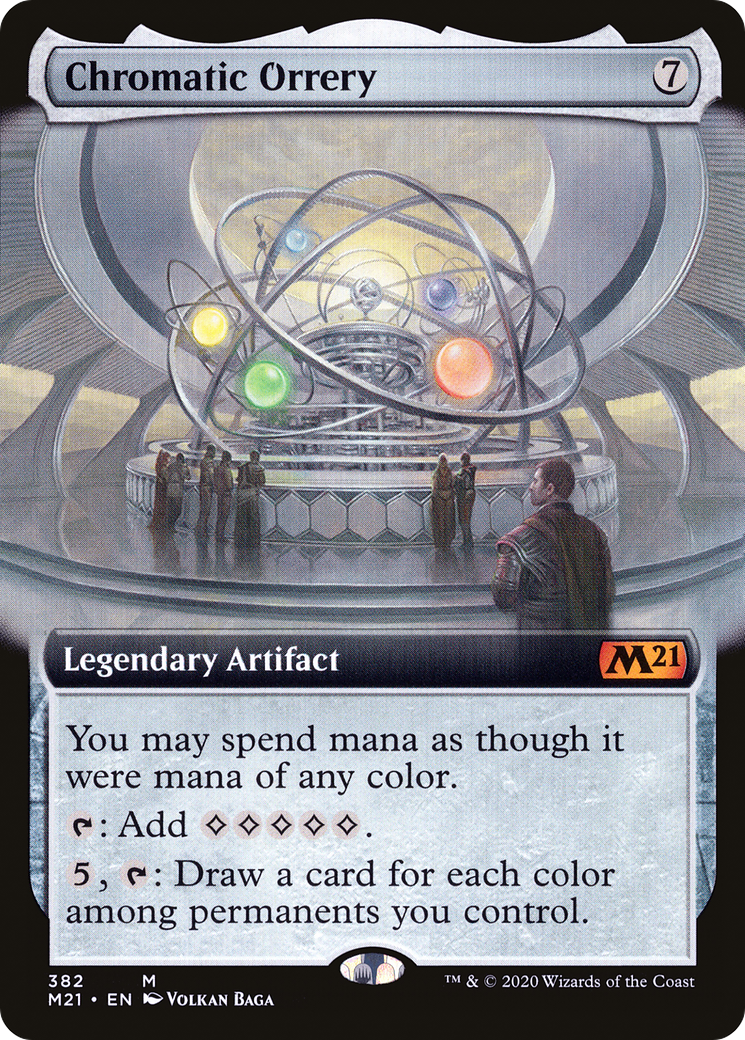 Chromatic Orrery (M21-382) [Core Set 2021]: (Extended Art)