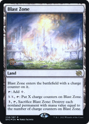 Blast Zone (BRO) (PRE-258) [The Brothers' War Promos] Foil