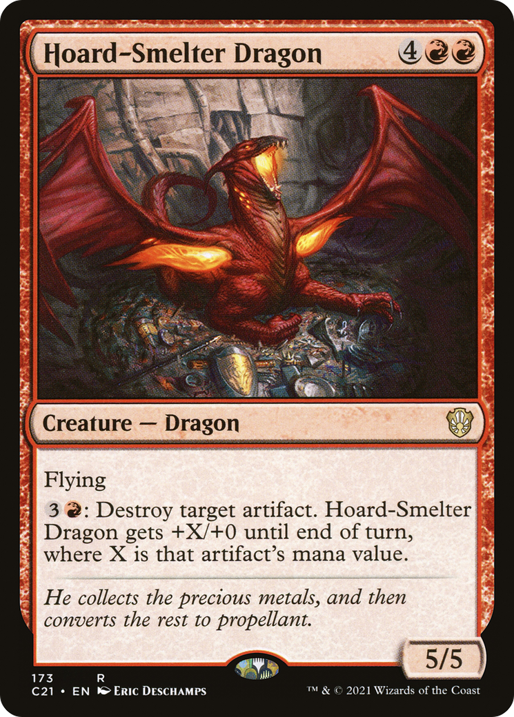 Hoard-Smelter Dragon (C21-173) [Commander 2021]