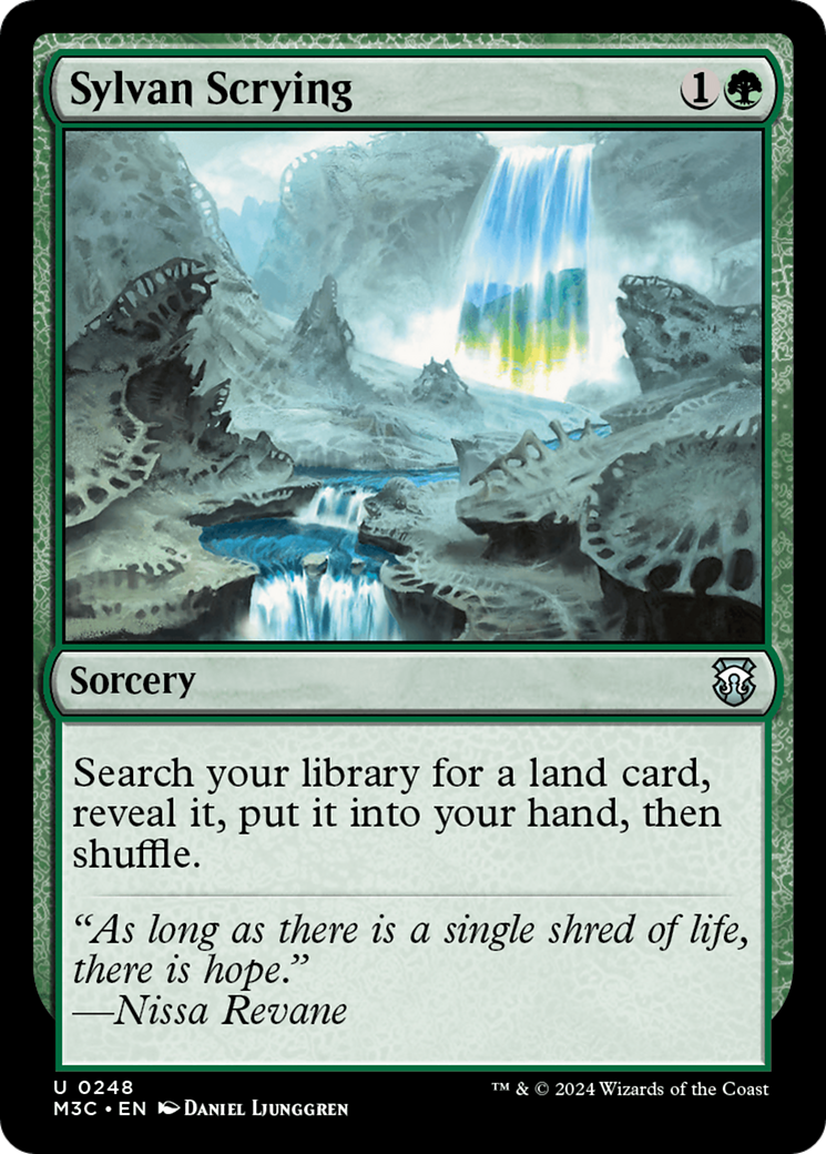 Sylvan Scrying (M3C-248) [Modern Horizons 3 Commander]