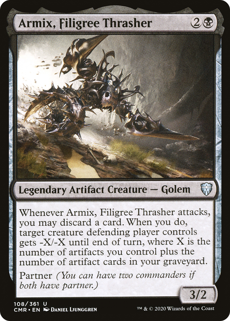 Armix, Filigree Thrasher (CMR-108) [Commander Legends]