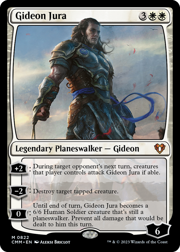Gideon Jura (CMM-822) [Commander Masters]