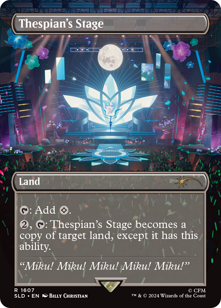 Thespian's Stage (SLD-1607) [Secret Lair Drop] (Borderless)