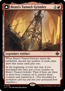 Brass's Tunnel-Grinder // Tecutlan, the Searing Rift (LCI-135) [The Lost Caverns of Ixalan] Foil