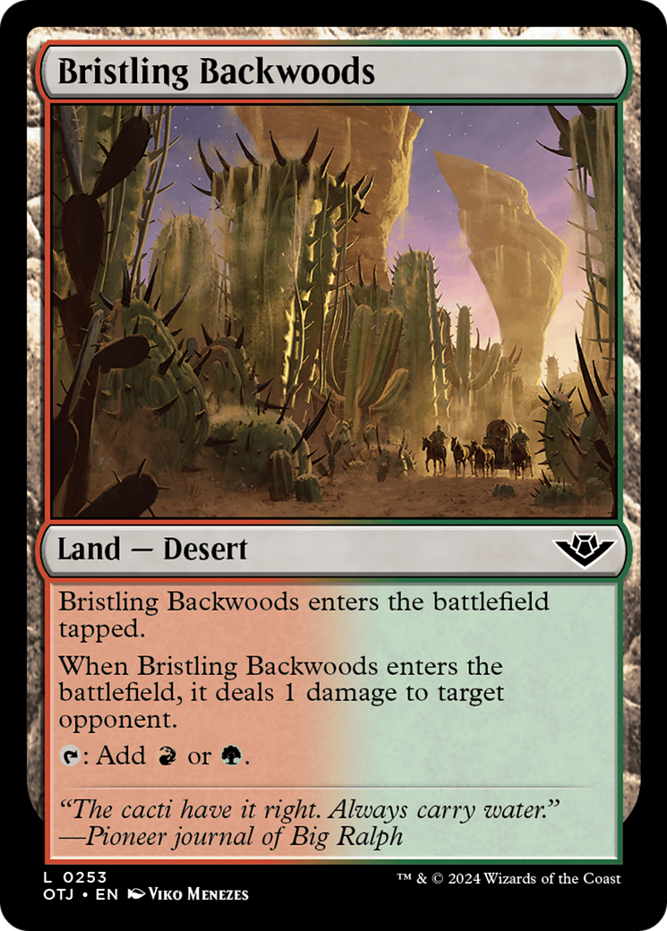 Bristling Backwoods (OTJ-253) [Outlaws of Thunder Junction]