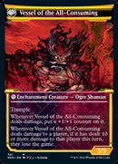 Hidetsugu Consumes All // Vessel of the All-Consuming (NEO-361) [Kamigawa: Neon Dynasty]: (Showcase, fandfc)