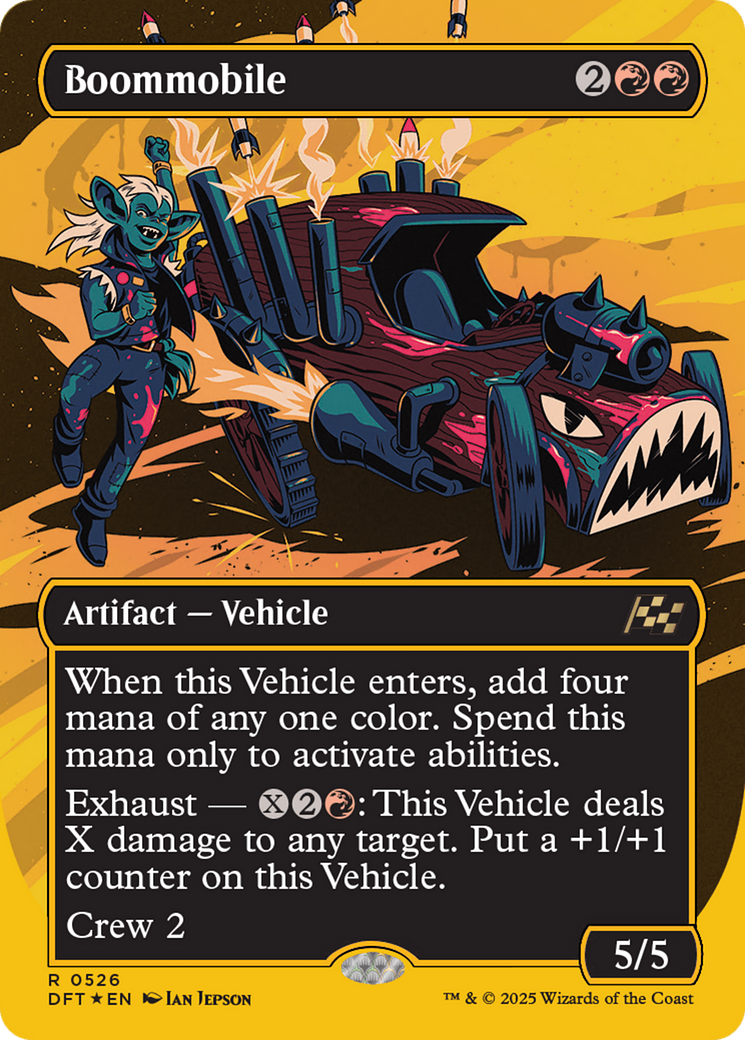 Boommobile (DFT-526) [Aetherdrift] (Borderless) Foil