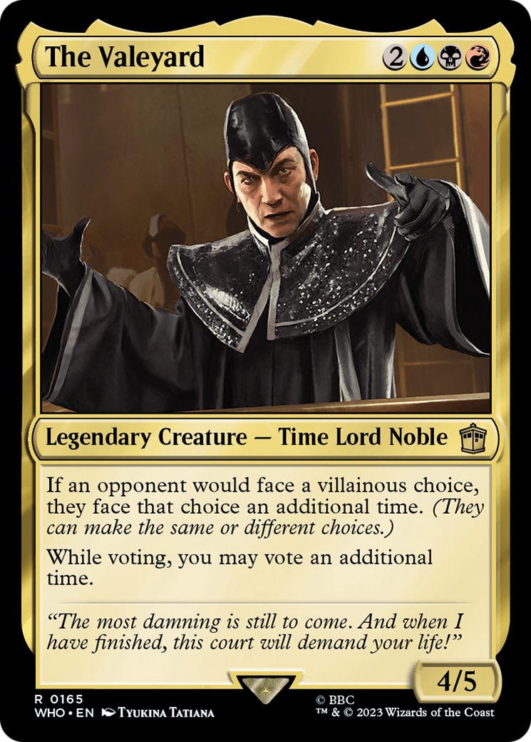 The Valeyard (WHO-165) [Doctor Who] Foil