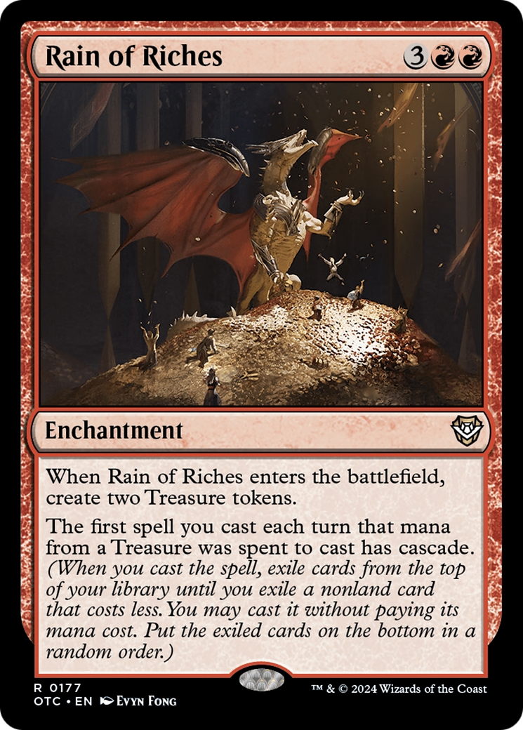 Rain of Riches (OTC-177) [Outlaws of Thunder Junction Commander]