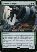 Defiler of Vigor (Extended Art) (DMU-412) [Dominaria United]