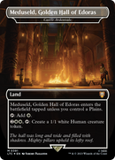 Meduseld, Golden Hall of Edoras - Castle Ardenvale (Surge Foil) (LTC-391) [Tales of Middle-earth Commander] / Meduseld, Golden Hall of Edoras (Borderless) Foil