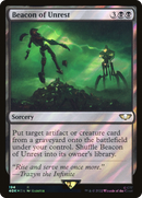 Beacon of Unrest (Surge Foil) (40K-194) [Warhammer 40,000 Commander] Foil