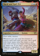 Baral and Kari Zev (PPMOM-218P) [March of the Machine Promos] Foil