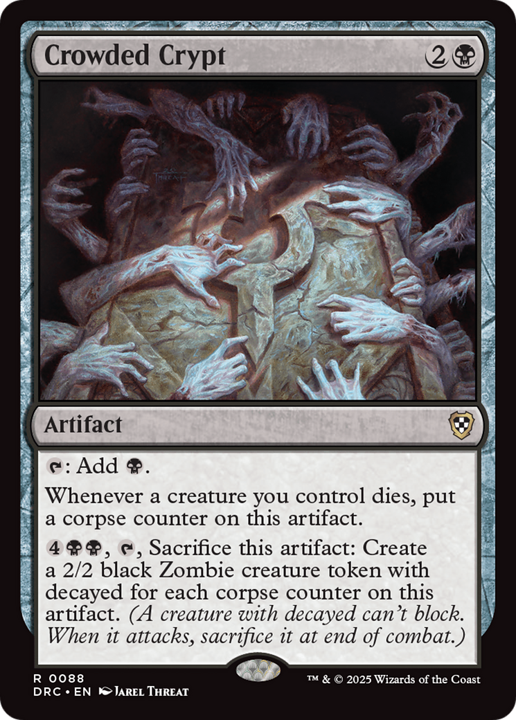 Crowded Crypt (DRC-088) [Commander: Aetherdrift]