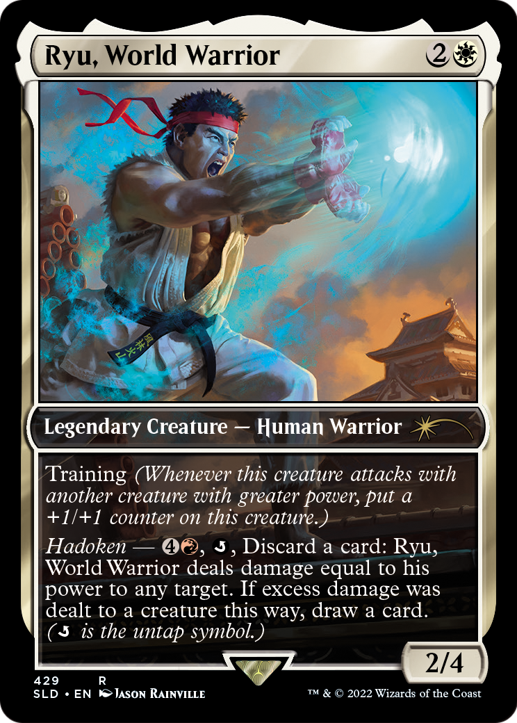 Ryu, World Warrior (SLD-429) [Secret Lair Drop]
