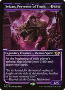 Seizan, Perverter of Truth (MUL-015) [Multiverse Legends]: (Showcase) Foil