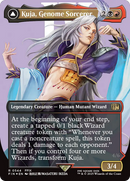 Kuja, Genome Sorcerer (Borderless) (Surge Foil) (FIN-544) [FINAL FANTASY] (Borderless) Foil
