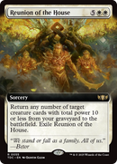 Reunion of the House (TDC-055) [Commander: Tarkir: Dragonstorm]: (Extended Art)