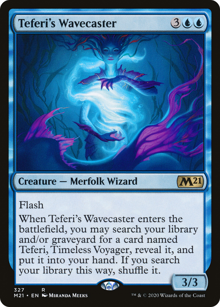 Teferi's Wavecaster (M21-327) [Core Set 2021]