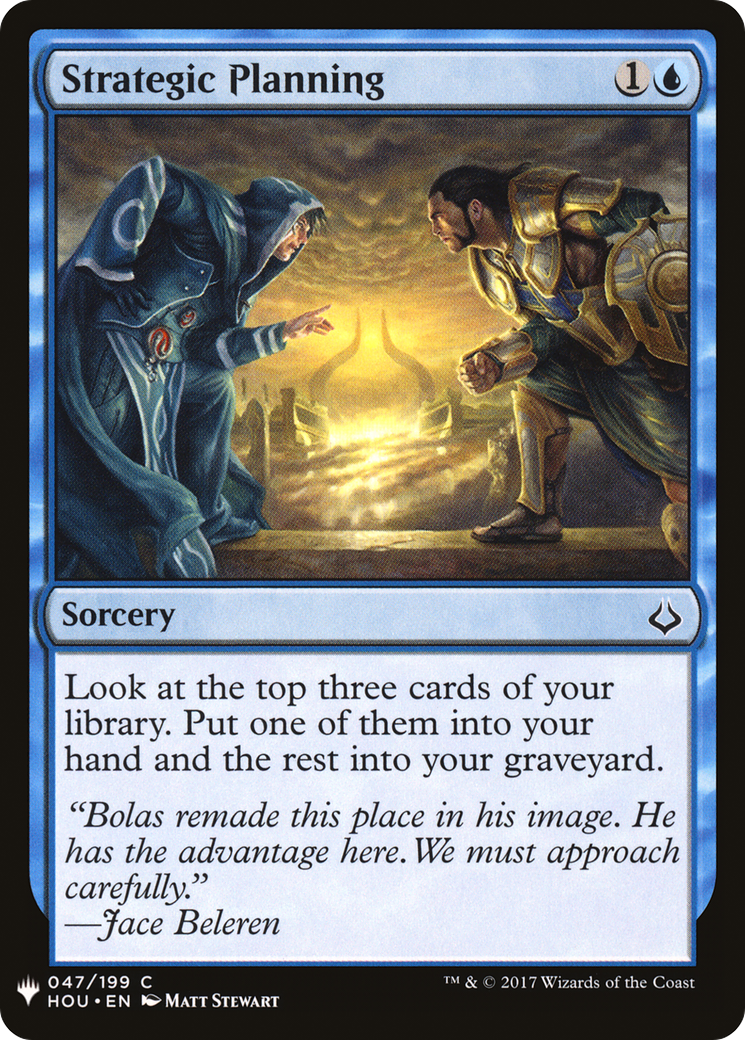 Strategic Planning (LIST-HOU-47) [The List]