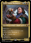 Cayth, Famed Mechanist (M3C-018) [Modern Horizons 3 Commander] Etched Foil