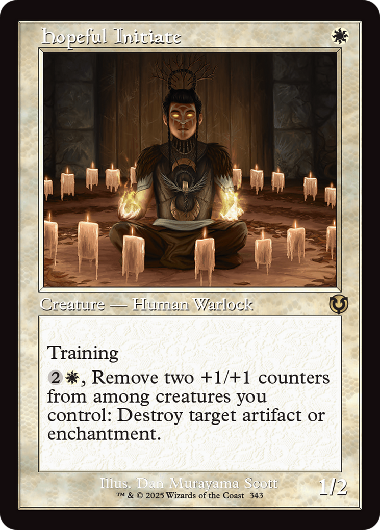 Hopeful Initiate (INR-343) [Innistrad Remastered]