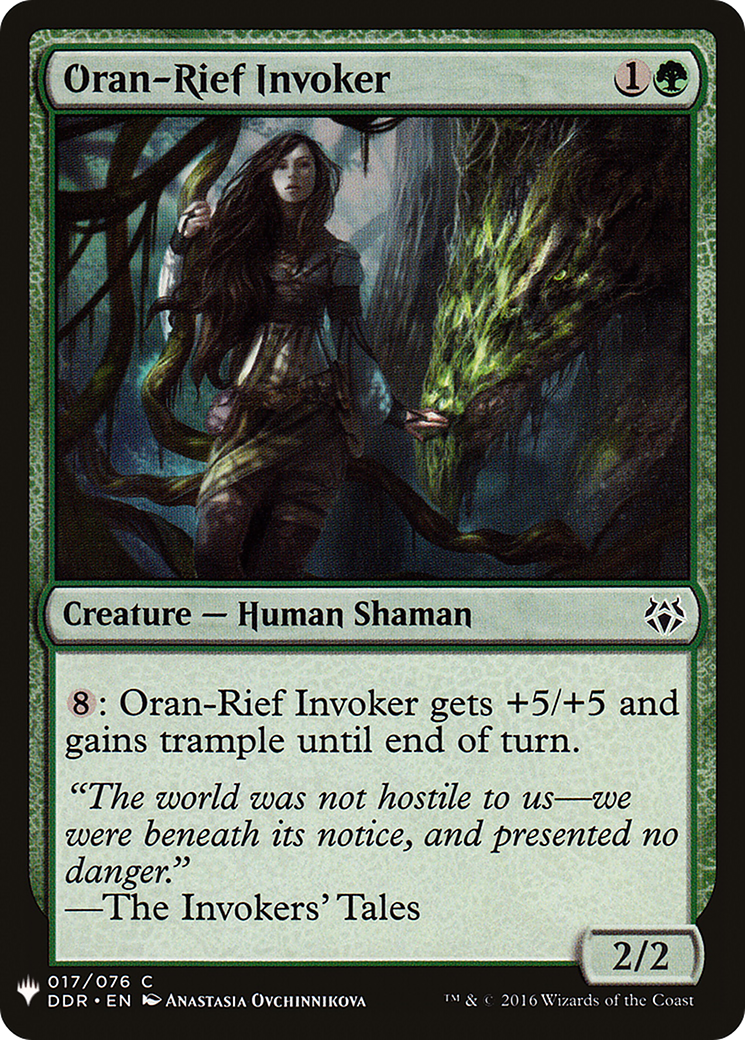 Oran-Rief Invoker (LIST-DDR-17) [The List]