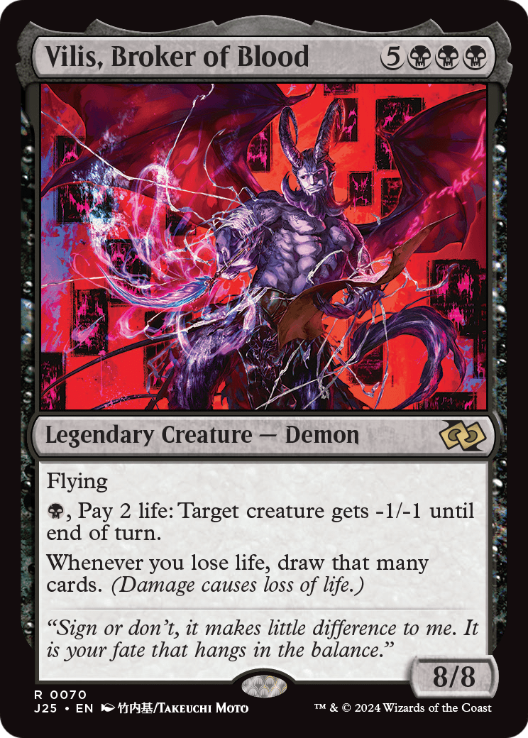 Vilis, Broker of Blood (Anime) (J25-070) [Foundations Jumpstart]