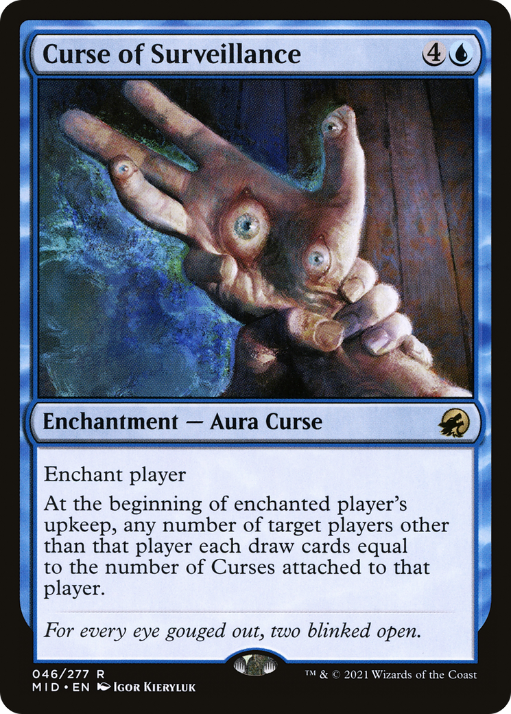 Curse of Surveillance (MID-046) [Innistrad: Midnight Hunt]