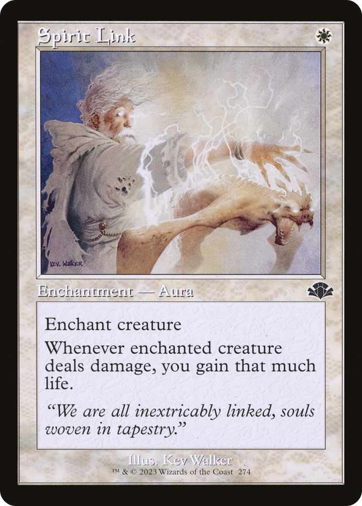 Spirit Link (DMR-274) [Dominaria Remastered] Foil
