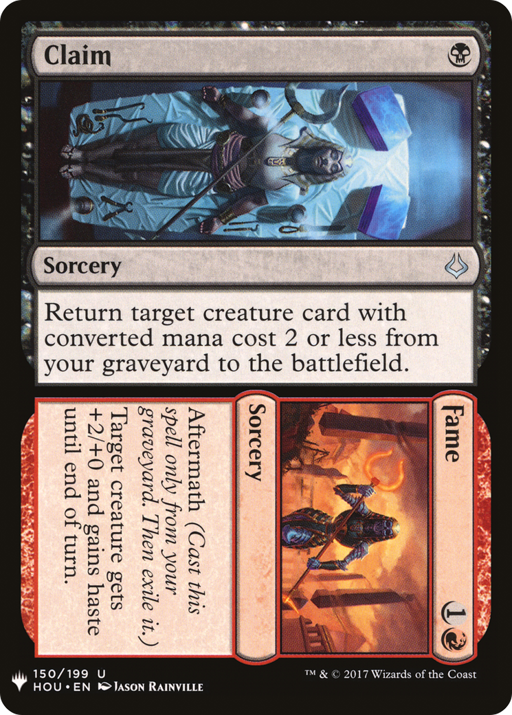 Claim // Fame (LIST-HOU-150) [The List]