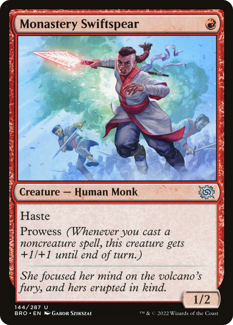 Monastery Swiftspear (BRO-144) [The Brothers' War]