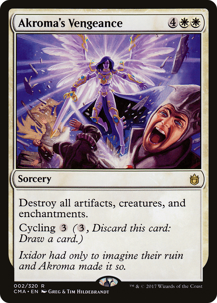 Akroma's Vengeance (CMA-002) [Commander Anthology]