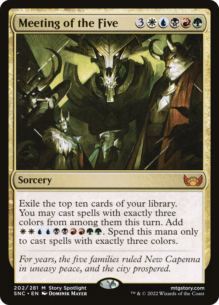 Meeting of the Five (SNC-202) [Streets of New Capenna]
