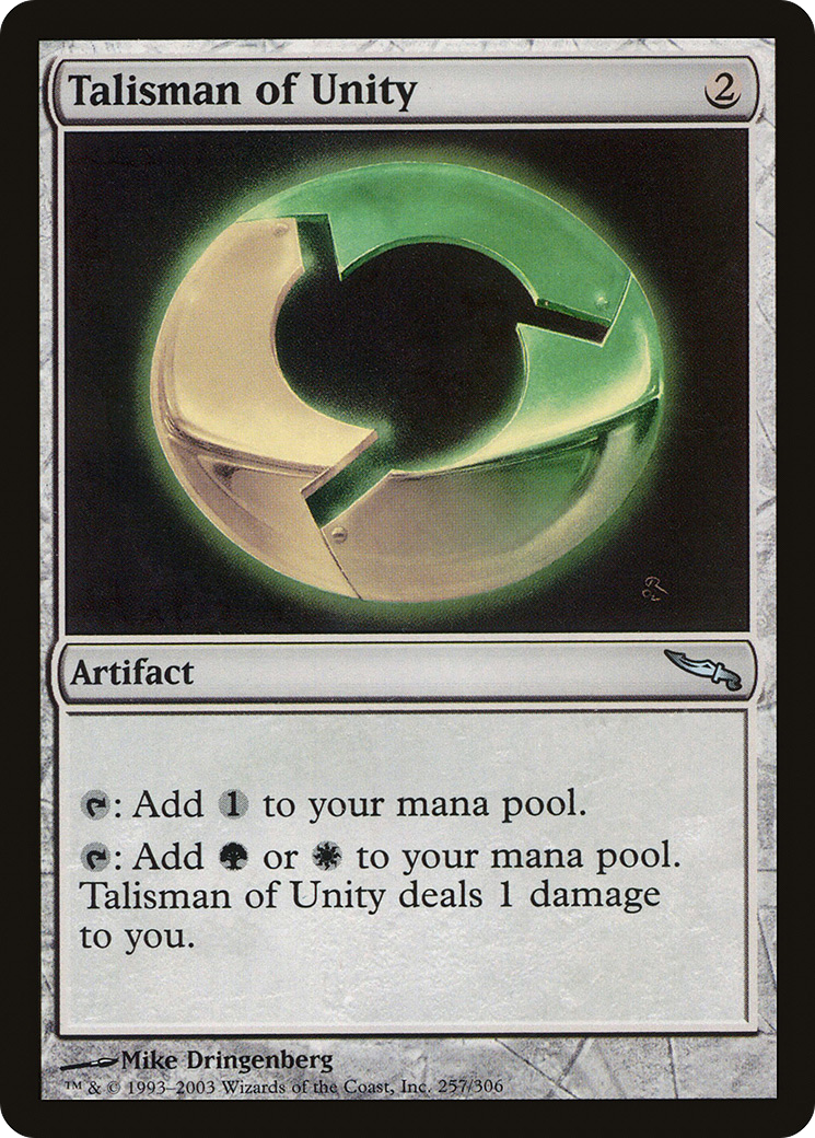 Talisman of Unity (MRD-257) [Mirrodin]
