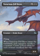 Voracious Fell Beast (LTR-422) [The Lord of the Rings: Tales of Middle-earth] (Borderless) Foil